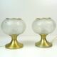 Beautiful Pair of Hollywood Regency bedside desk Lamps by Doria Germany