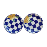 Pair of dessert plates