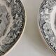 Lot de 6 assiettes en faïence Longwy Huart & Nothomb