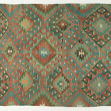 Anatolian handmade kilim rug 292 cm x 171 cm