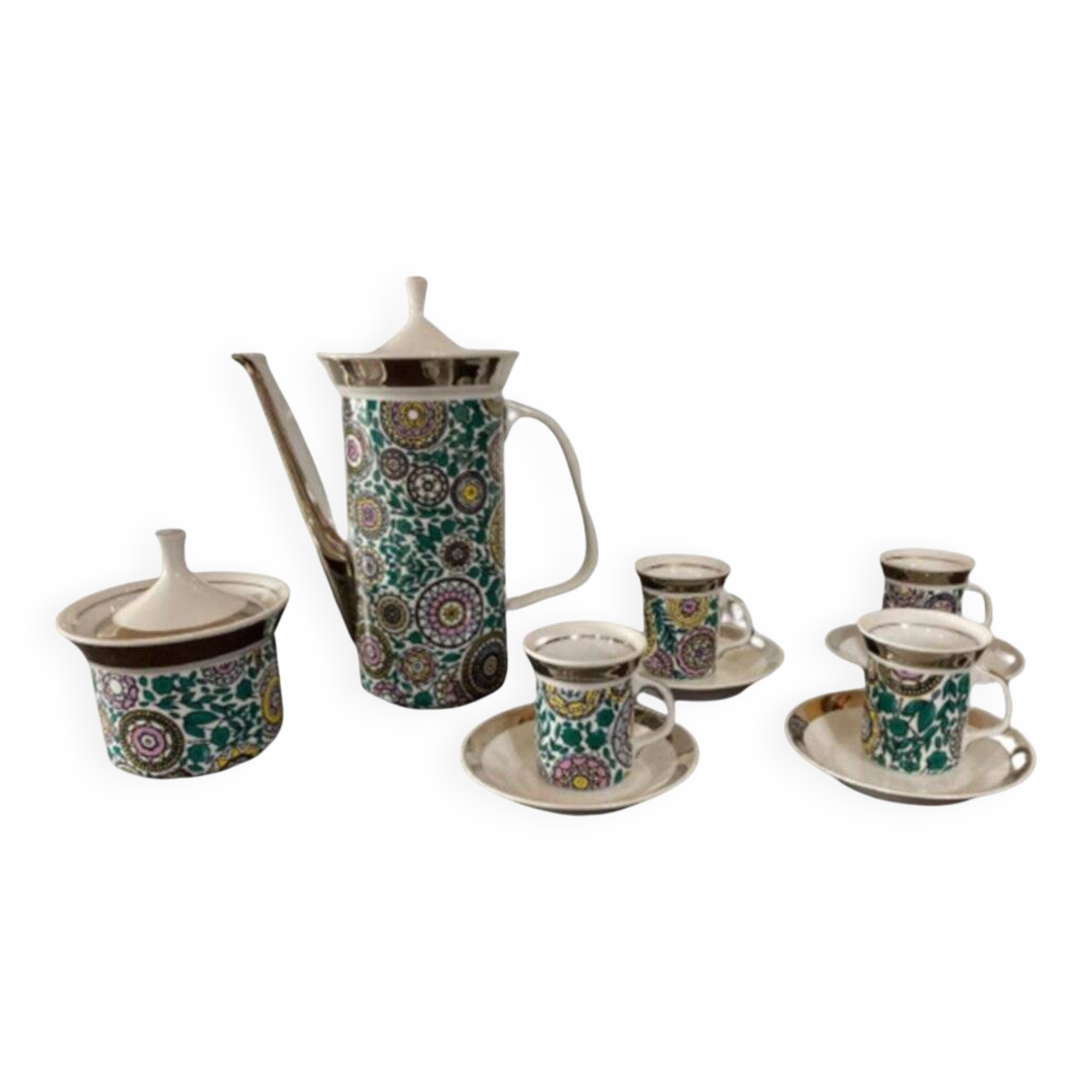 Vintage coffee set, 1960s