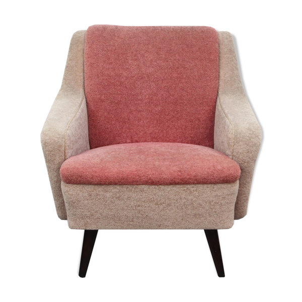 Bicolor fauteuil des années 1950