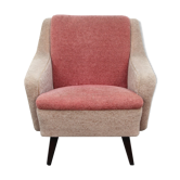 Bicolor fauteuil des années 1950