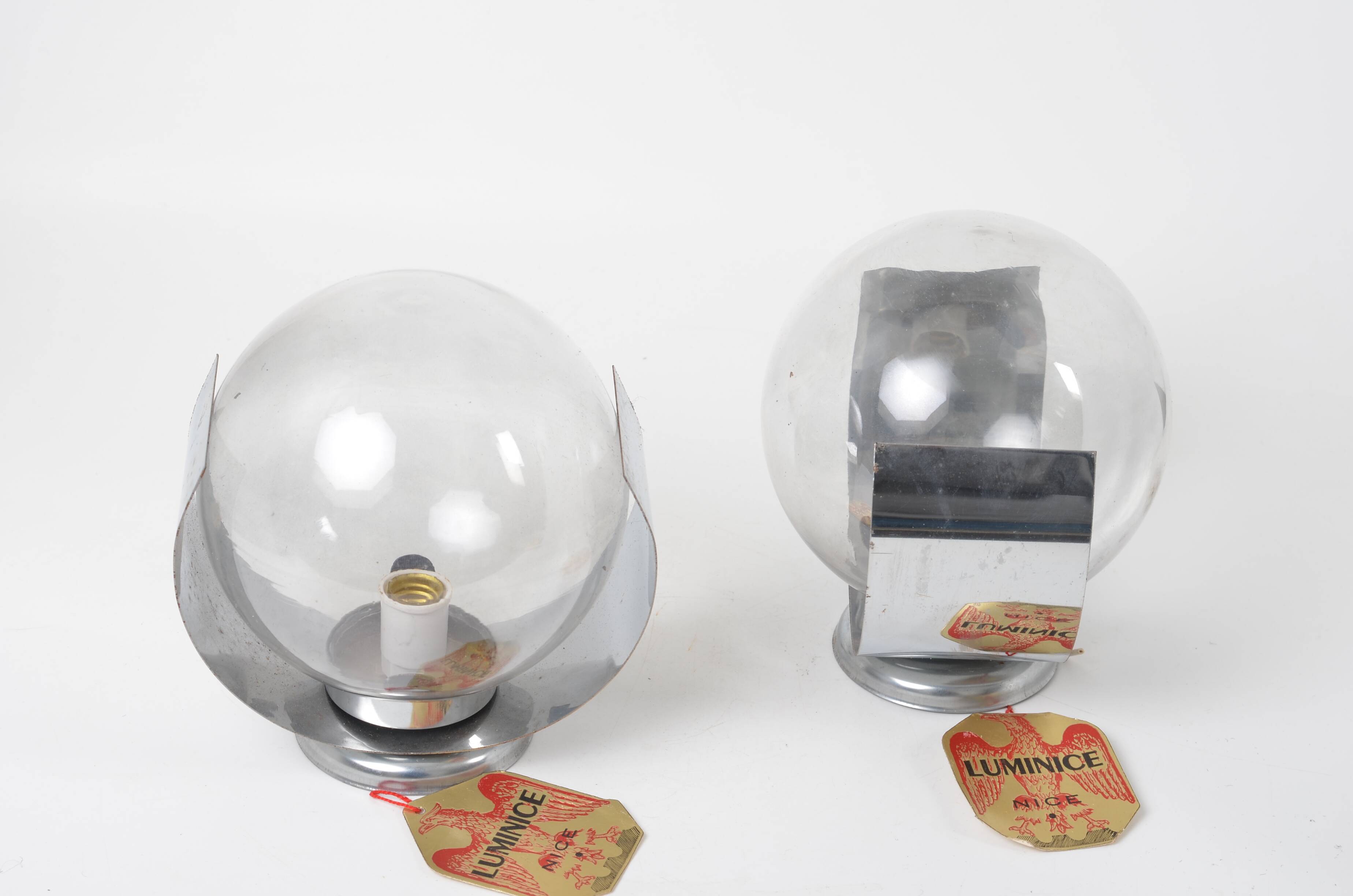 Luminice Space Age Wall Lights