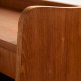 Teak bureau desk
