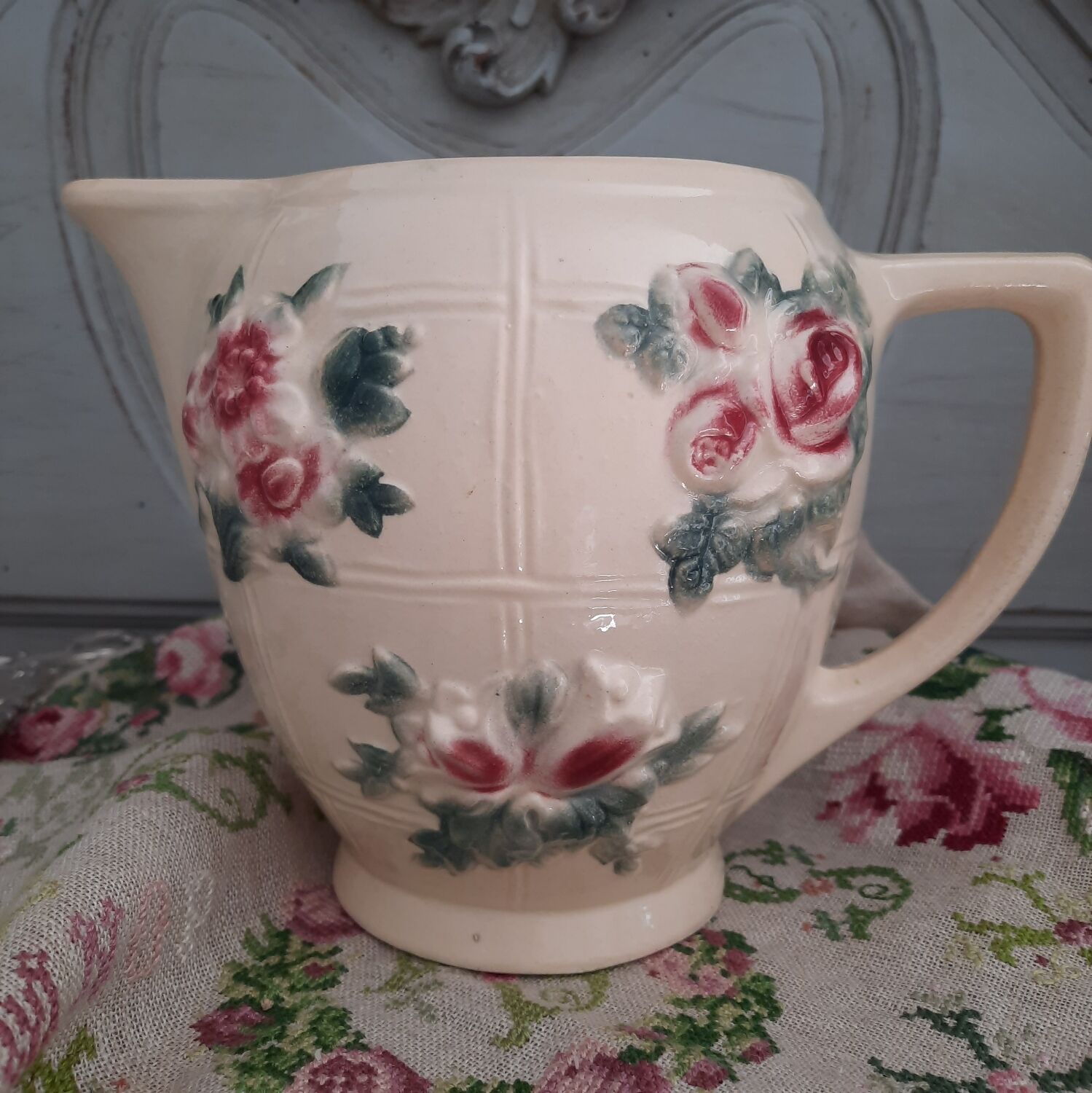 Old Digoin slip pitcher