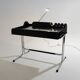 Desk with lamp by Vittorio Parigi and Nani Prina for Molteni, 1970s