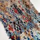 Moroccan berber carpet vintage boucherouite 1,98x1,03m