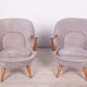 Fauteuils modèle 345 par J.Jędrychowicz & K.Racinowski pour Poznan années 1950