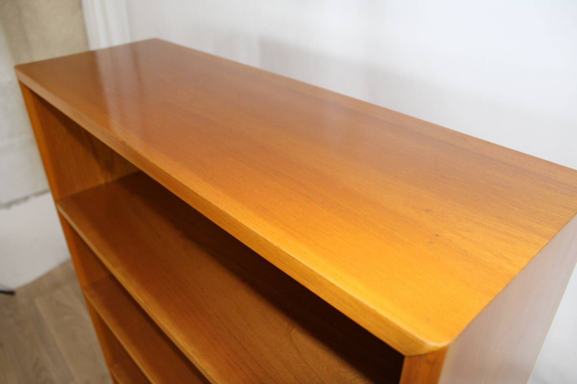 Vintage Elm Bookcase 1940 Sweden