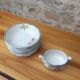 Fish service, bouillabaisse plates