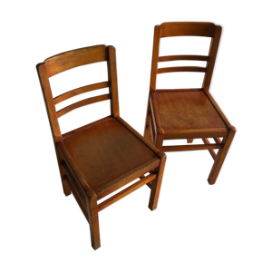 2 chaises bistrot Luterma