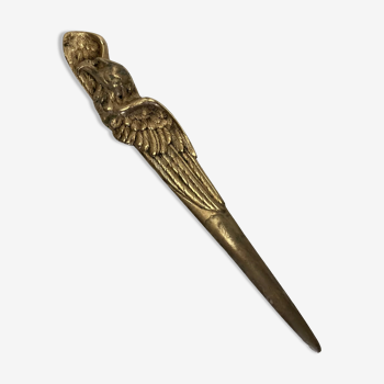 2201045 Empire, bronze paper cutter decorated eagle nineteenth