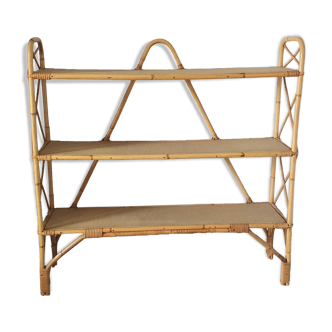 Etagère en rotin