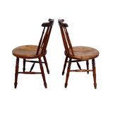 Paire de chaises style Ibex Penny / Bistrot / Salle à manger / Cuisine