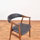 Mid-Century Danish Teak & Leather Armchair by Th. Harlev for Farstrup Møbler, 1950s