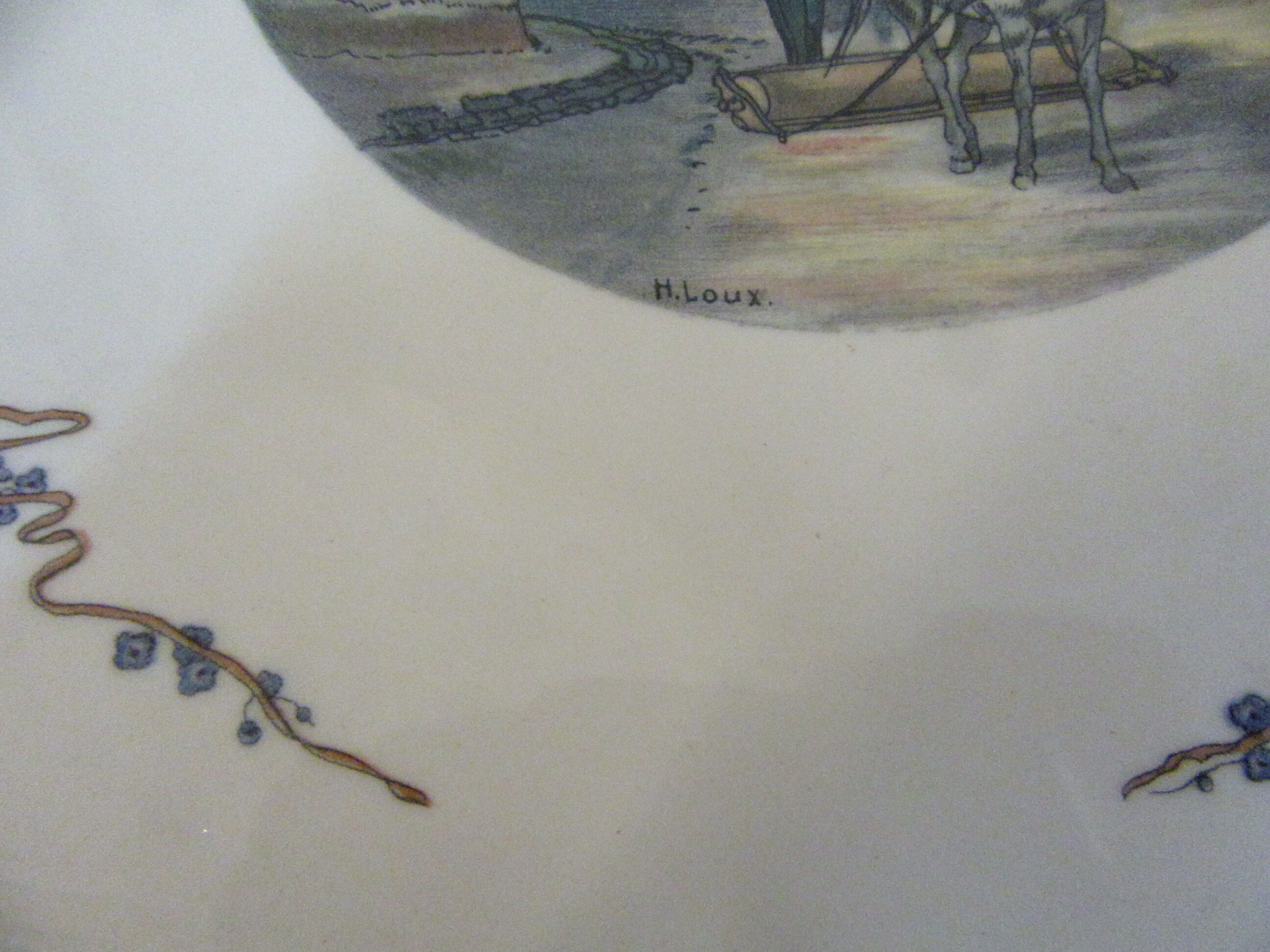 Pie dish sarreguemines-obernai