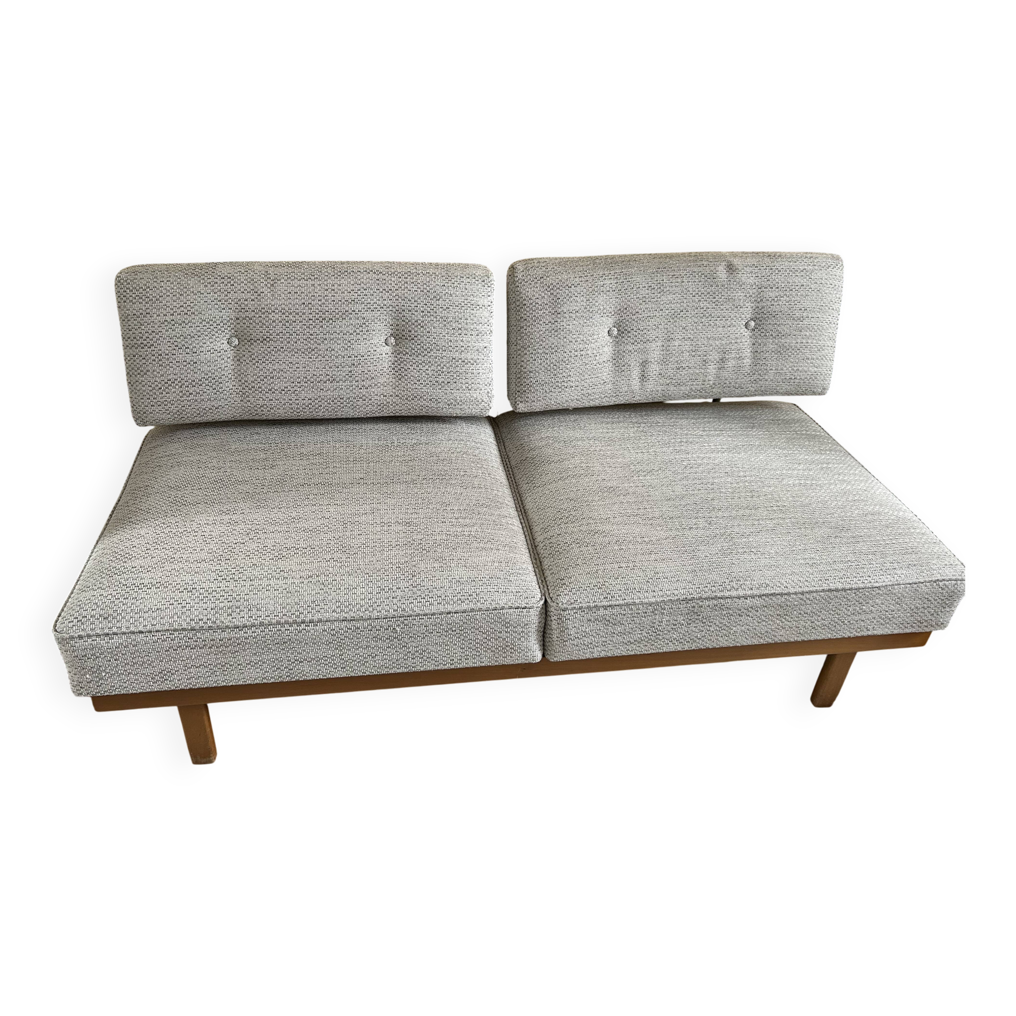 Daubes Stella Knoll - retapissé kvadrat gris