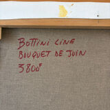 Bouquet of flowers signed Bottini