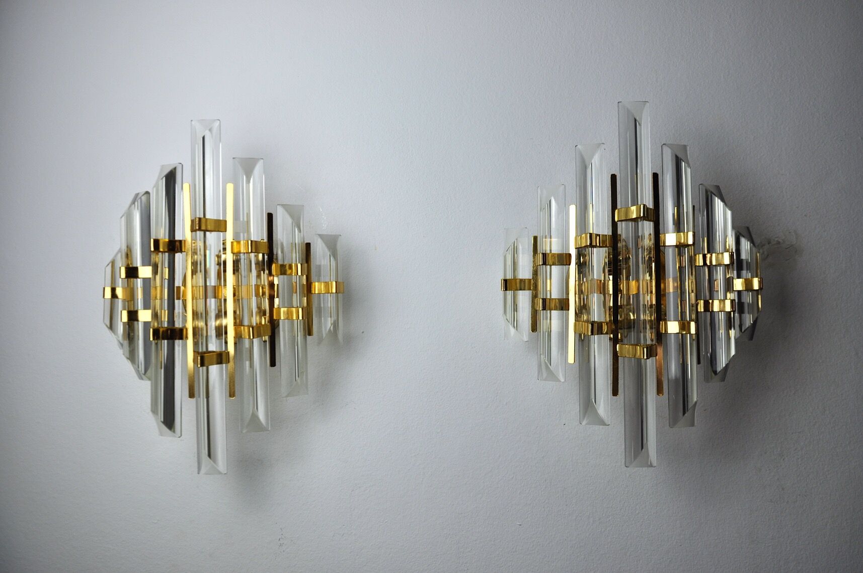 Paire d'appliques Venini, Italie, 1970