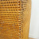 Vintage rattan and wicker storage box