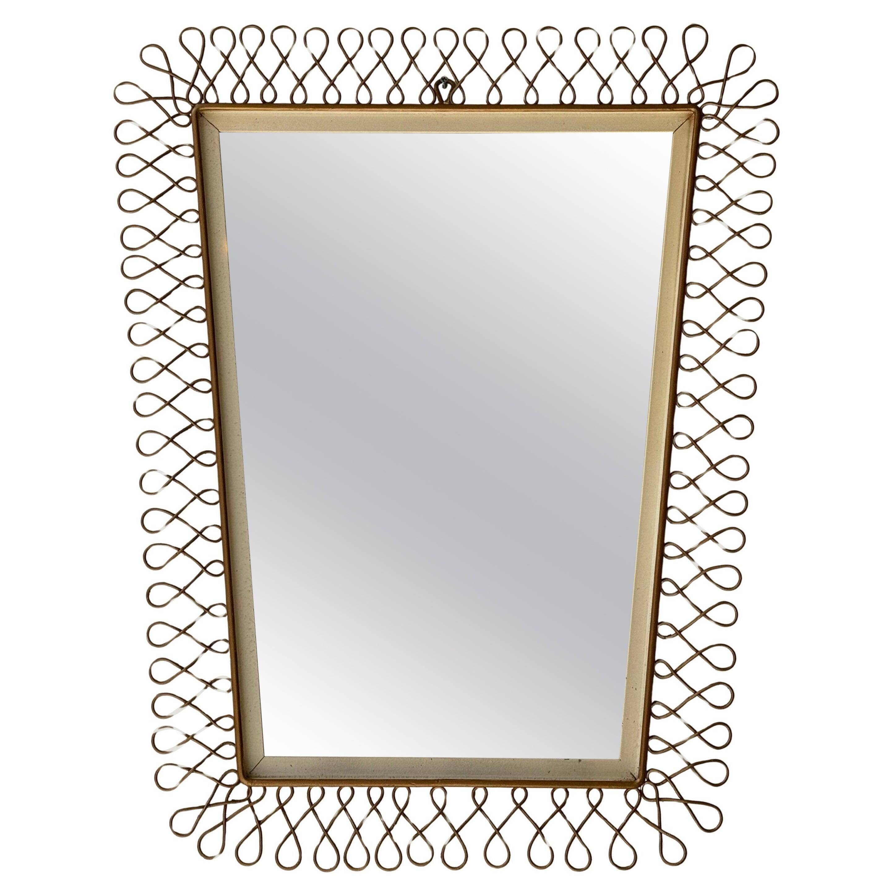 Mirror in the style of Josef Frank