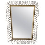 Mirror in the style of Josef Frank