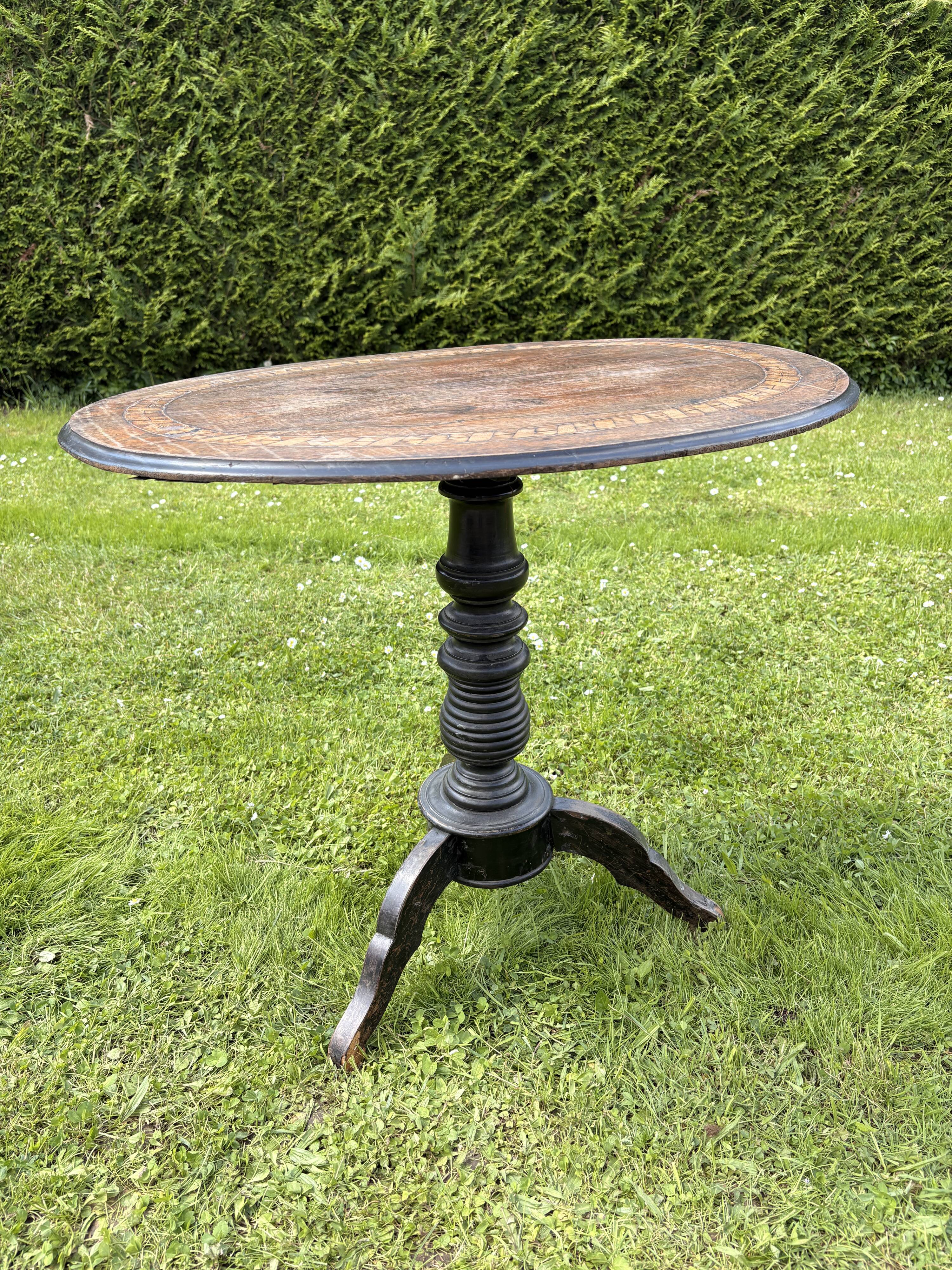 Table de jeu Napoléon III