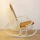 Fauteuil à bascule art nouveau