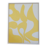 Yellow patterned table