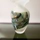Vase en cristal Val Saint Lambert numéroté SK L 1992, Liège, années 1990