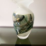 Vase en cristal Val Saint Lambert numéroté SK L 1992, Liège, années 1990