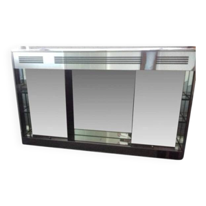 Armoire de toilette en verre vintage pour Lupi Cristal Luxor