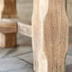 Large farmhouse table - solid oak - drawer