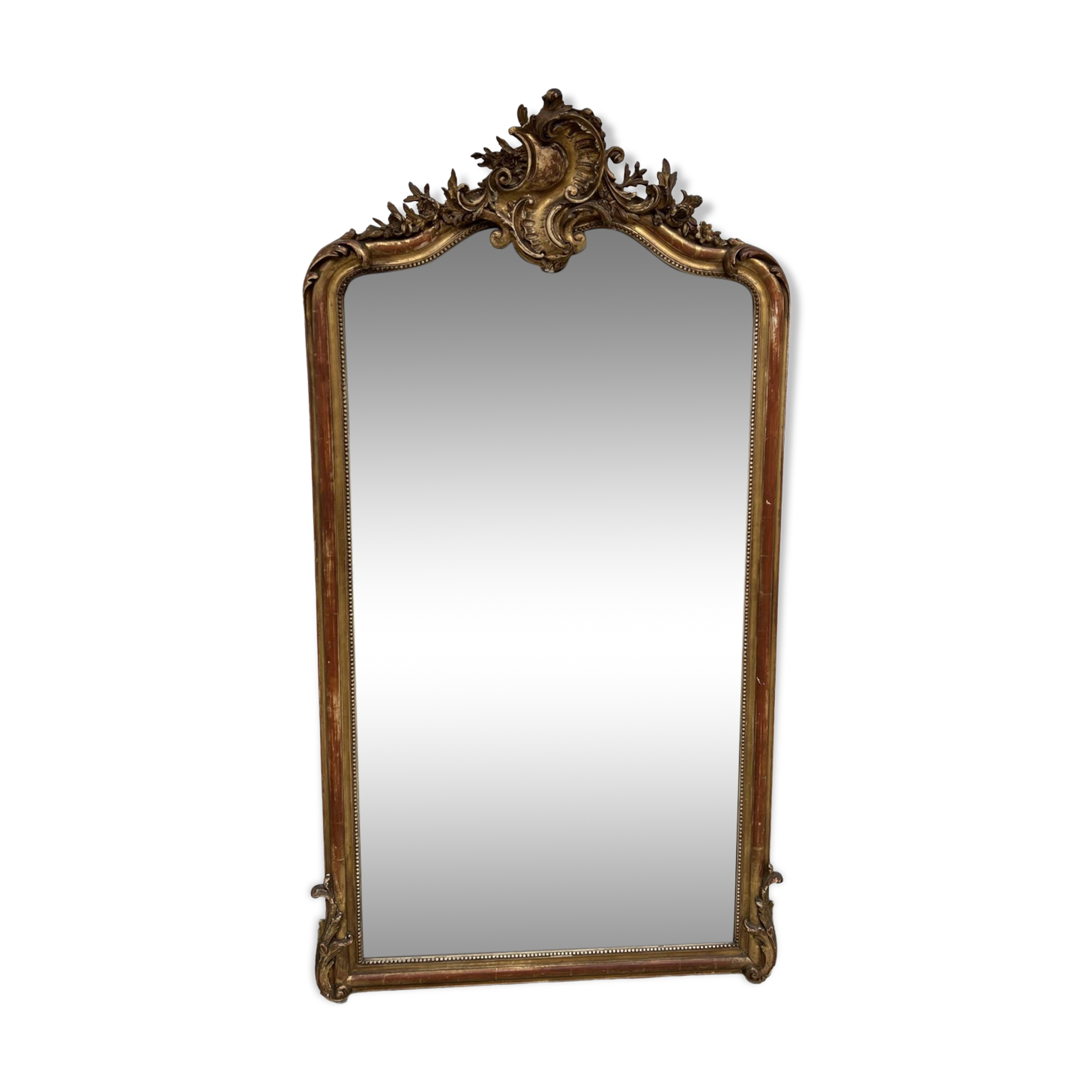 Large 19th century louis xv style mirror