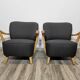 Mid-Century Armchairs, 1950's, Set of 2