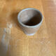 Set of 5 Vintage Beige Stoneware Egg Cups