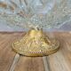 Vintage brass footed bowl