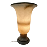 Art deco lamp shape alabaster vase 1930