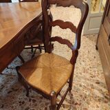 Provençal table in solid walnut