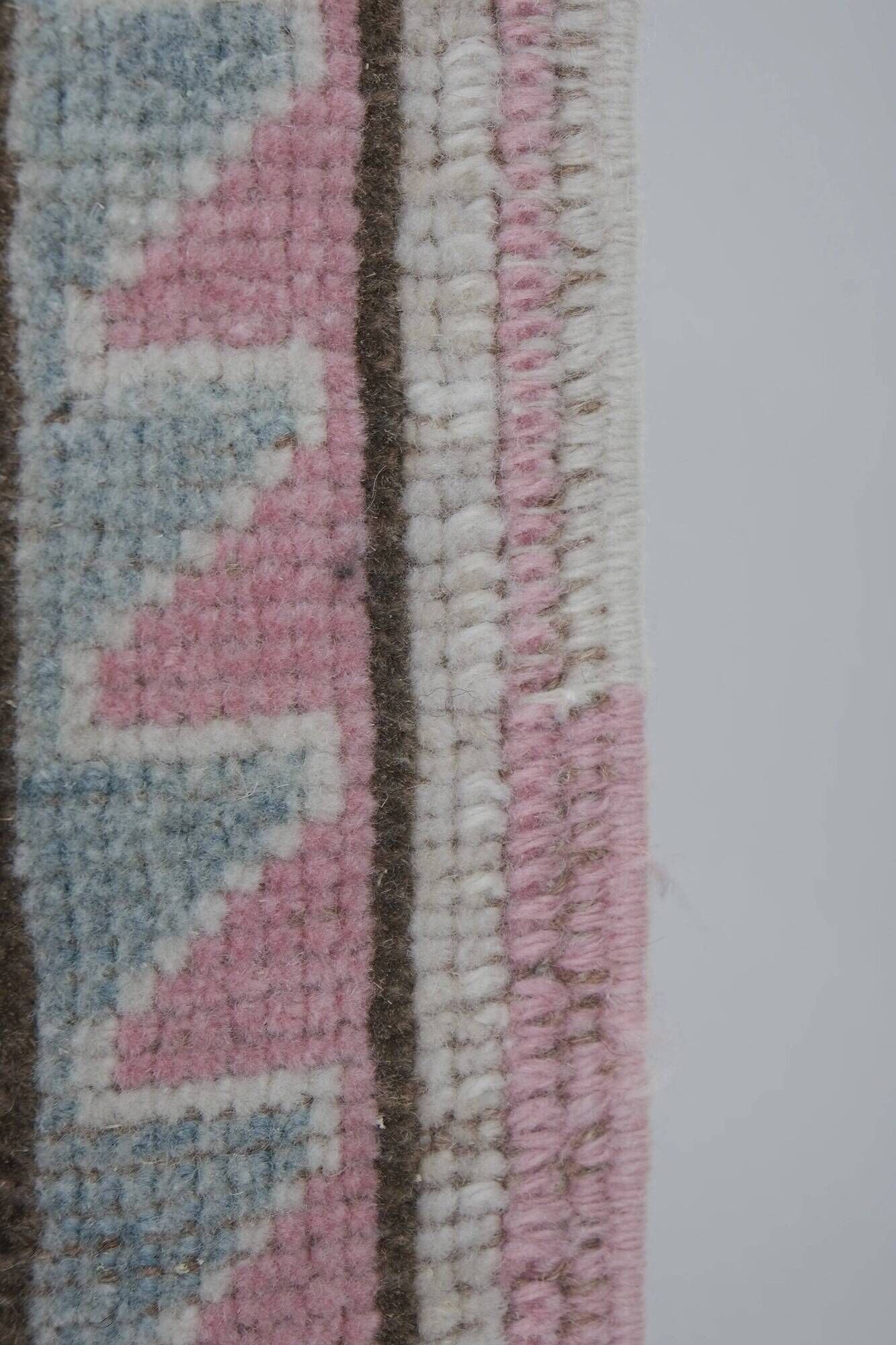 Vintage Turkish rug handmade 180x222 cm