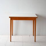 Table vintage scandinave en teck et formica