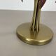 Brass Italian Stilnovo Style Theatre Ceiling Light Flush Mount, Italy, 1950
