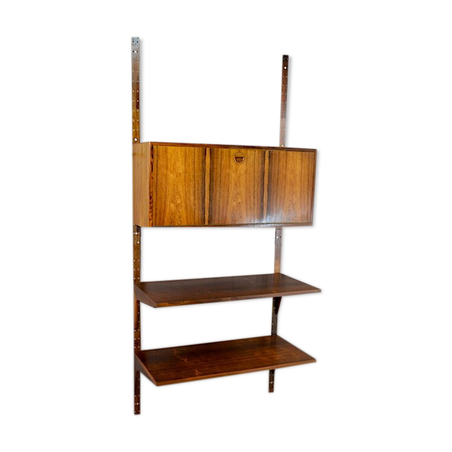 Danish wall system in Rio Poul Cadovius rosewood 1960