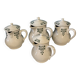 Set of 4 vintage art deco Saint Uze pitchers