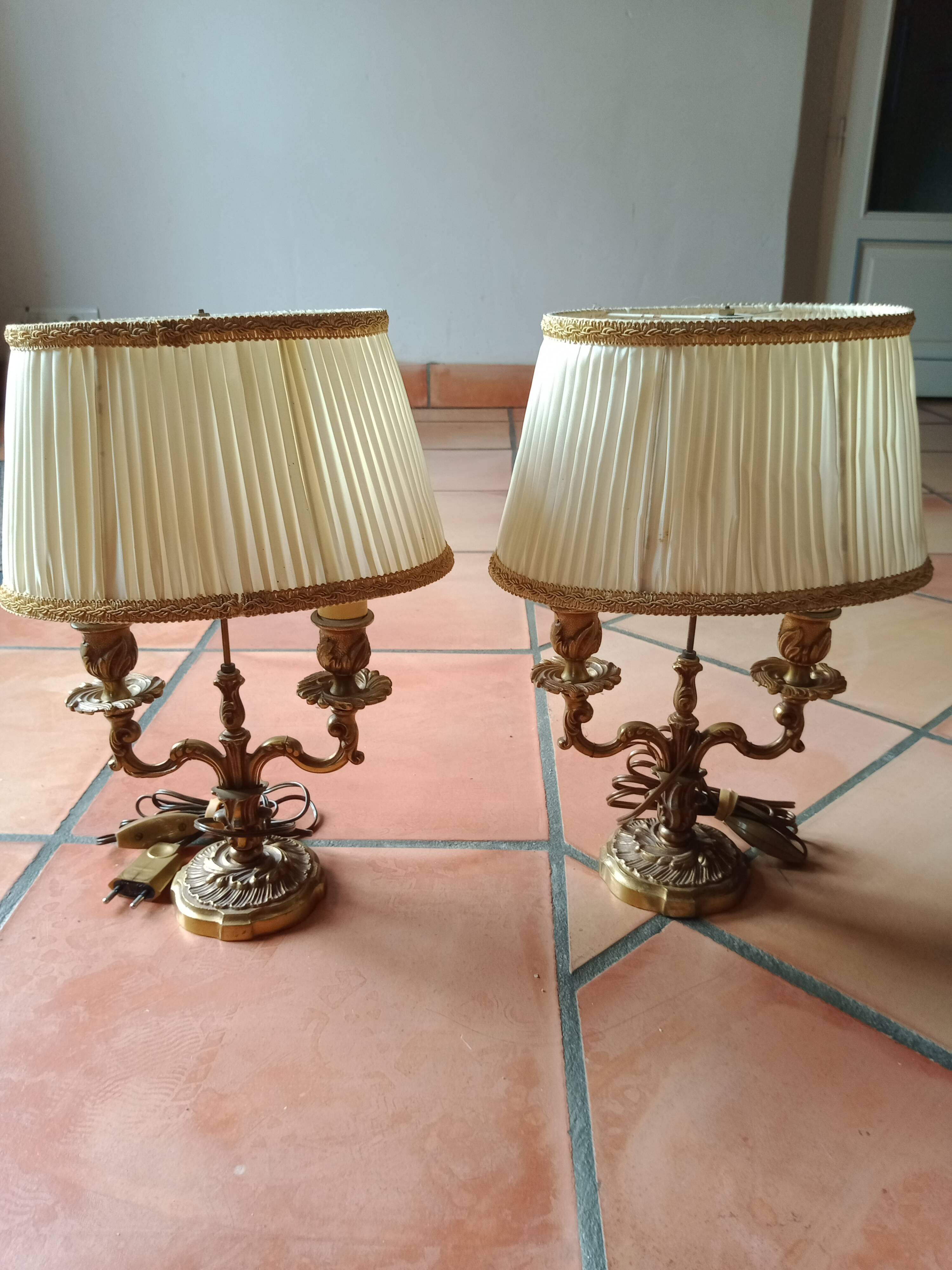 Louis XV lamps