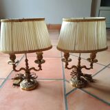 Lampes Louis XV