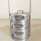 1 BENTO composed of 3 military bowls WITH ALU LID 1960