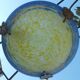 Art Deco glass paste chandelier