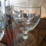 Antique engraved glasses